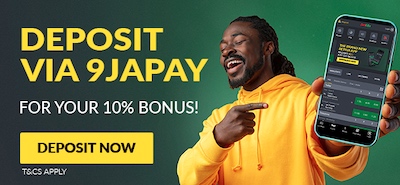Bet9ja 9japay deposit bonus offer