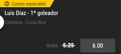 pronostico colombia vs costa rica mejores cuotas 