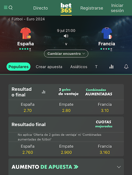 pronostico españa vs francia semifinal eurocopa