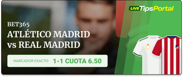 Marcador exacto Atlético Madrid vs Real Madrid Pronóstico - 29-09-2024