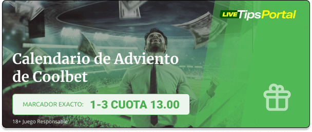 Ofertas y promociones de apuestas diarias con el calendario navideño de Coolbet