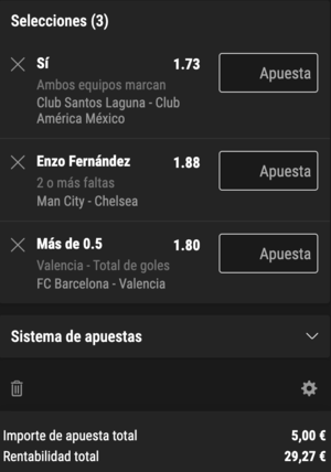 apuesta combinada de bwin. 24-1-25.