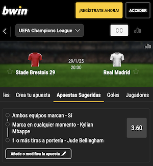 pronostico brest vs madrid