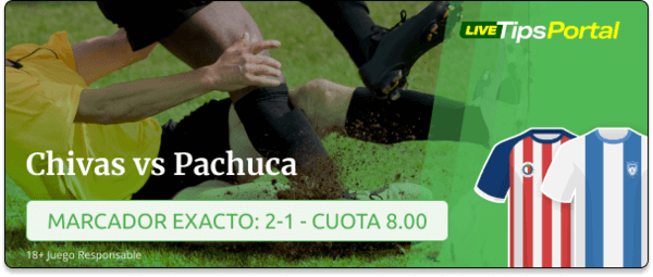 chivas vs pachuca: pronostico al marcador exacto.