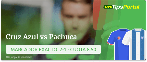 cruz azul vs pachuca: pronostico al marcador exacto.