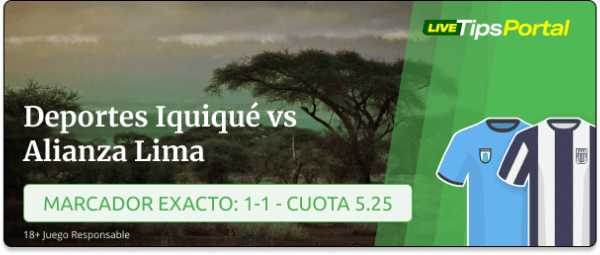 deportes iquique vs alianza lima: pronostico al marcador exacto.