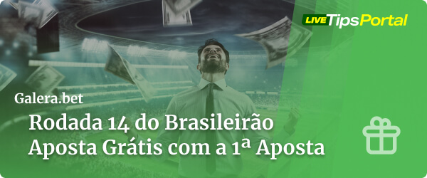 Melhores apostas da Rodada 14 do Brasileirão com Aposta Grátis Galera.bet