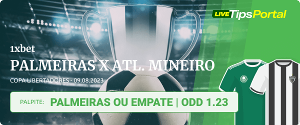 Palmeiras x Atlético Mineiro - Palpite Copa Libertadores - Palmeiras ou empate