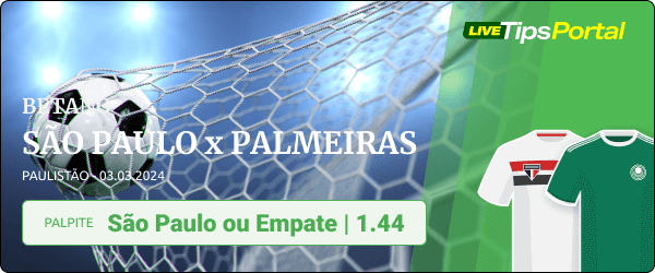 São Paulo x Palmeiras Palpite - Campeonato Paulista 03.03.2024