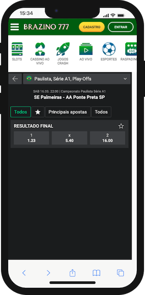 Palmeiras x Ponte Preta Palpite - Campeonato Paulista 16.03.2024 Odds Brazino 777
