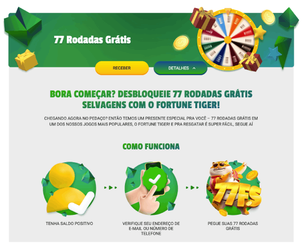 Novo Bonus Brazino 77 Rodadas Grátis